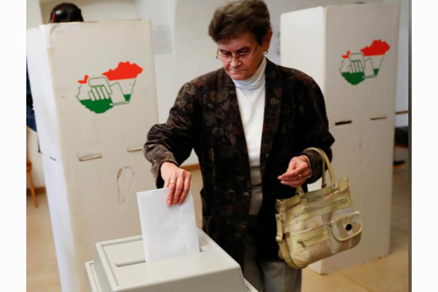 High turnout in Hungary’s parliamentary election