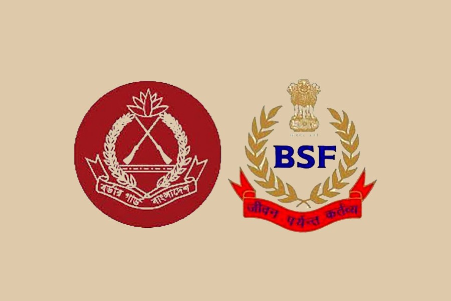 BGB, BSF exchange sweets on Pahela Baishakh