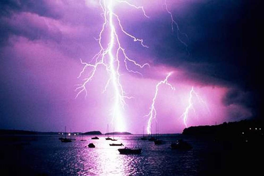 Lightning strikes leave six dead