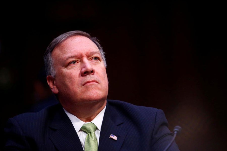 US Secretary of State Mike Pompeo. Reuters Photo.