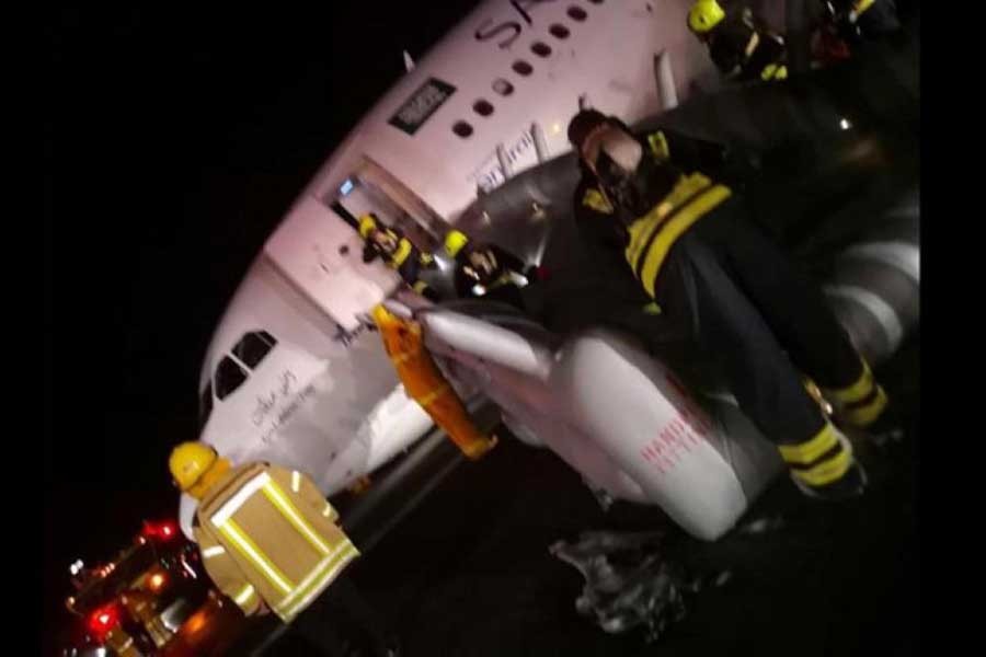 Dhaka-bound passenger plane makes crash landing in Jeddah