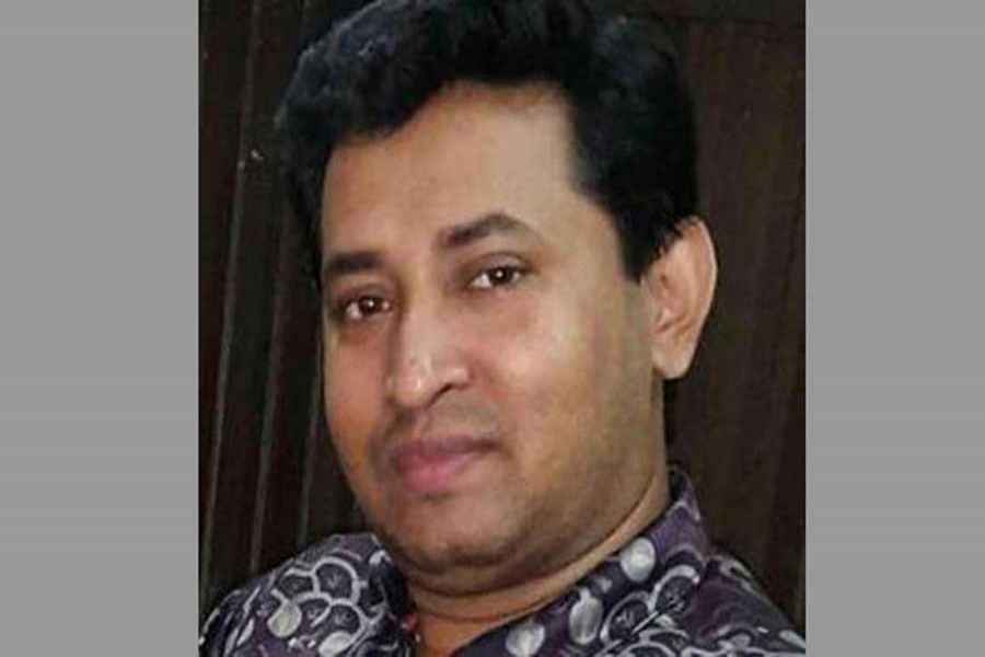 Nazim Uddin, senior executive of advertising department of Dhaka Tribune. Photo: Collected