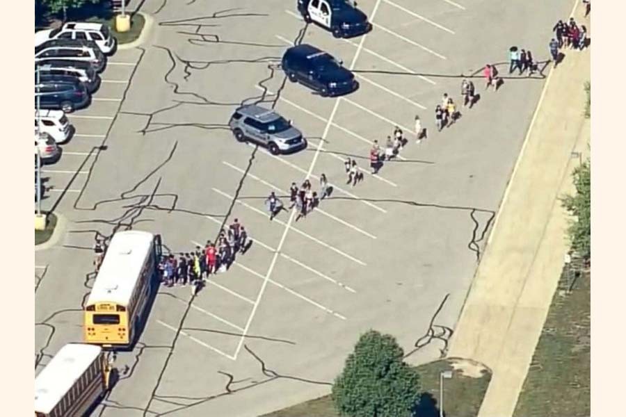 Indiana school shooting: two in hospital, suspect in custody