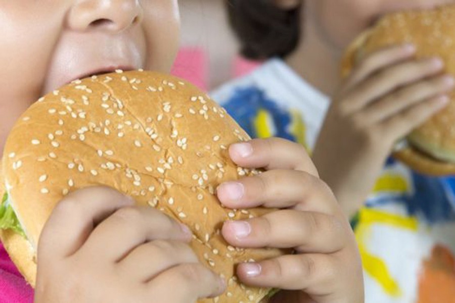 Junk food is often promoted to kids on social media