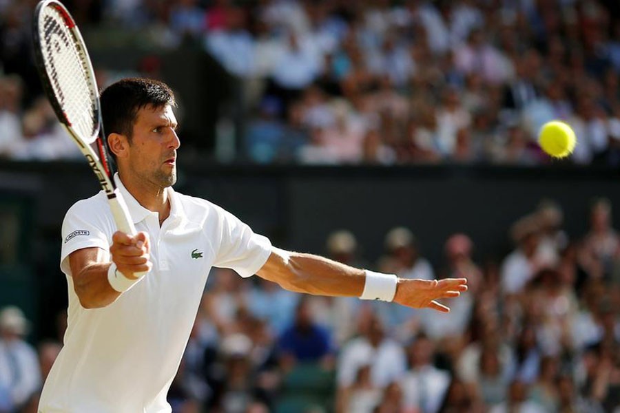 Djokovic digs deep to go past Bautista Agut