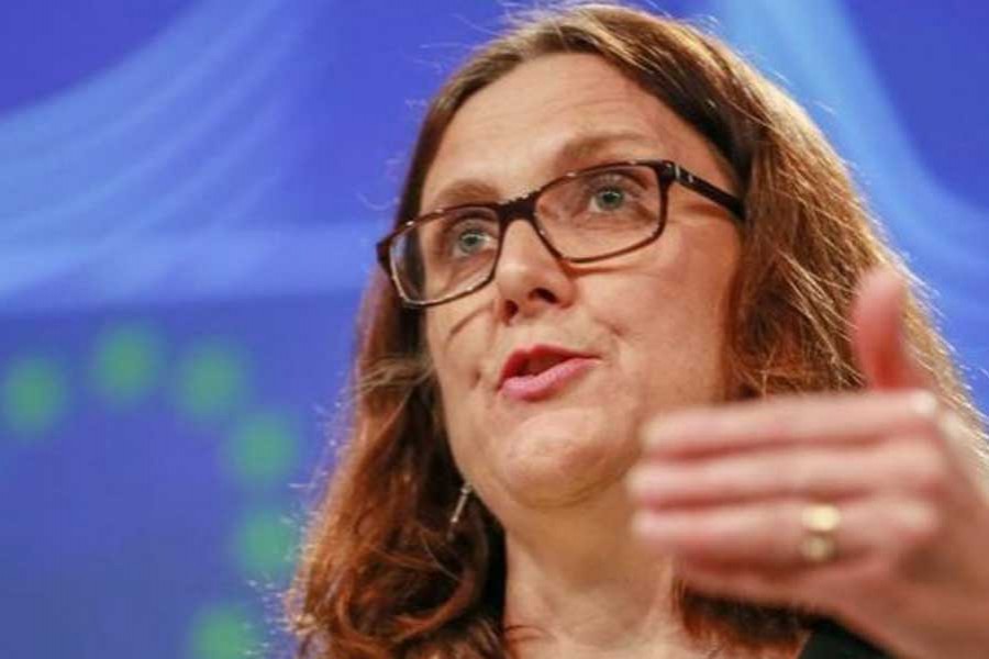 Cecilia Malmstrom said the tariffs had created a "very difficult situation"