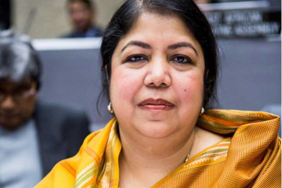 Speaker Dr Shirin Sharmin Chaudhury. File photo