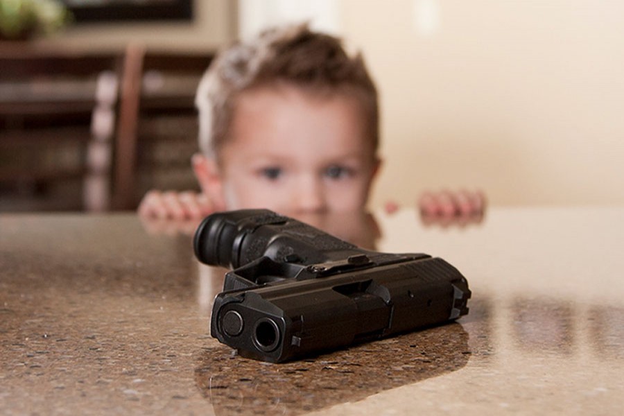 An analysis provides the most comprehensive look at firearm injuries and deaths in US kids recently. Internet Photo