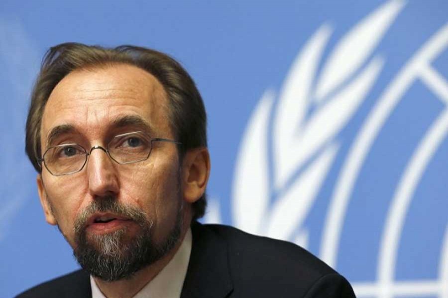 UN High Commissioner for Human Rights Zeid Ra’ad al-Hussein