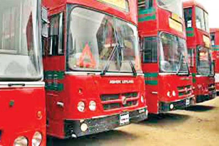 15 buses gutted as BRTC depot catches fire