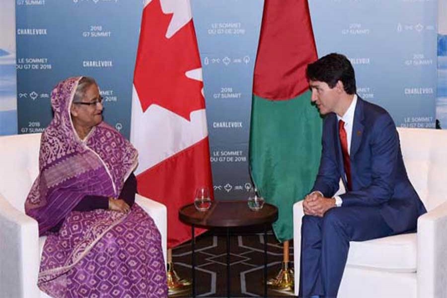 PM reiterates call for extraditing Bangabandhu killer from Canada