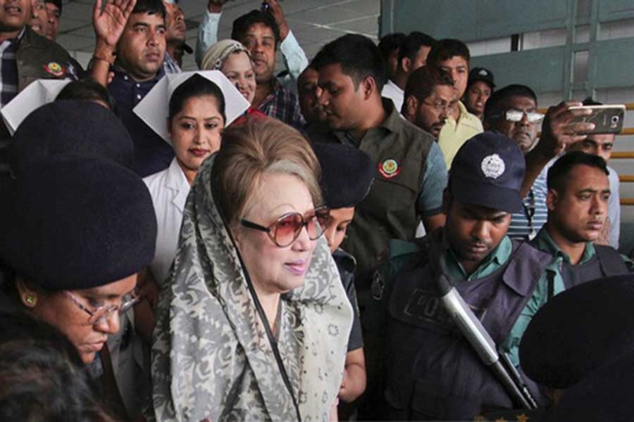 Khaleda’s medical tests Tuesday: Prisons chief