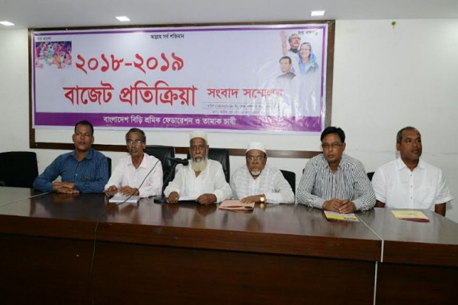 Bidi Sramik Federation demands tax cut