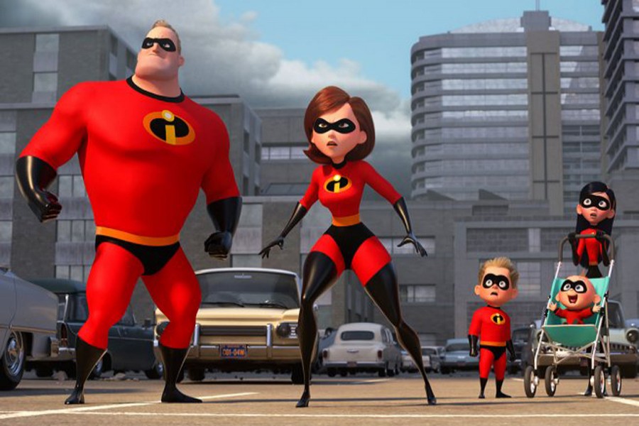 Scene from the 'Incredibles 2' movie. Hollywood Reporter