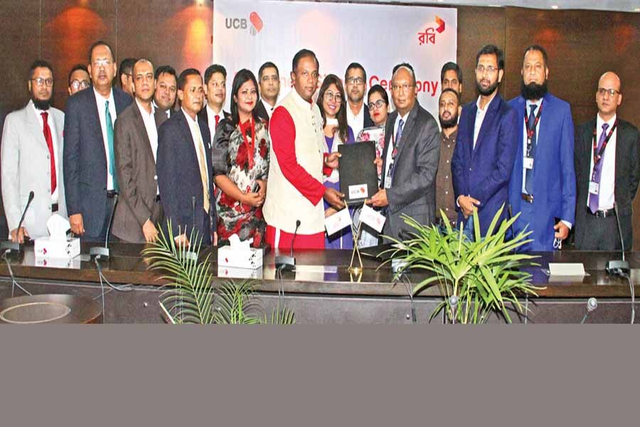 UCB, Robi ink corporate agreement