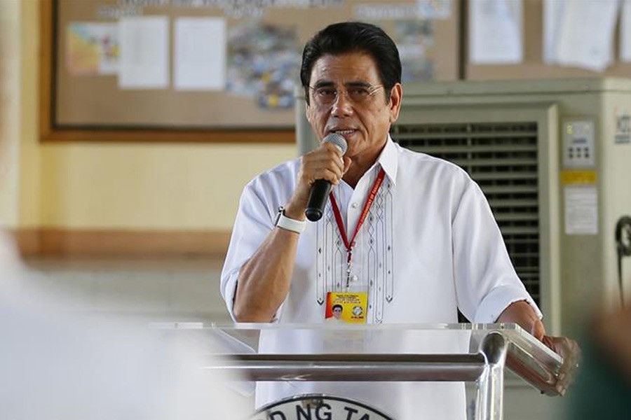 Mayor Antonio Halili of Tanauan city. AP photo.