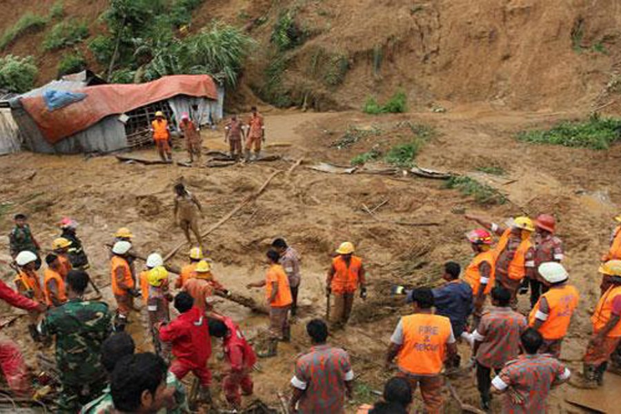 Bandarban landslides leave four dead