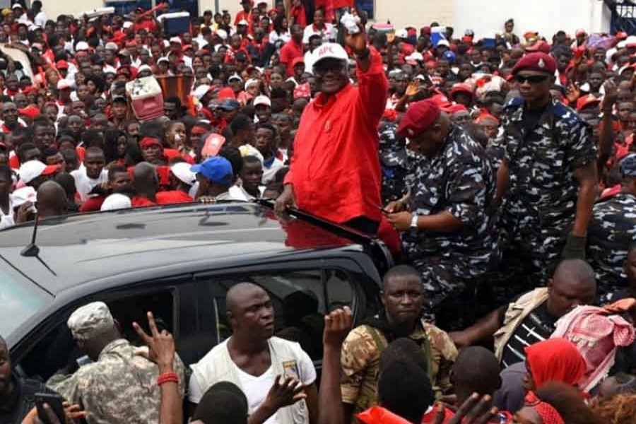 Sierra Leone police arrest ex-vice president