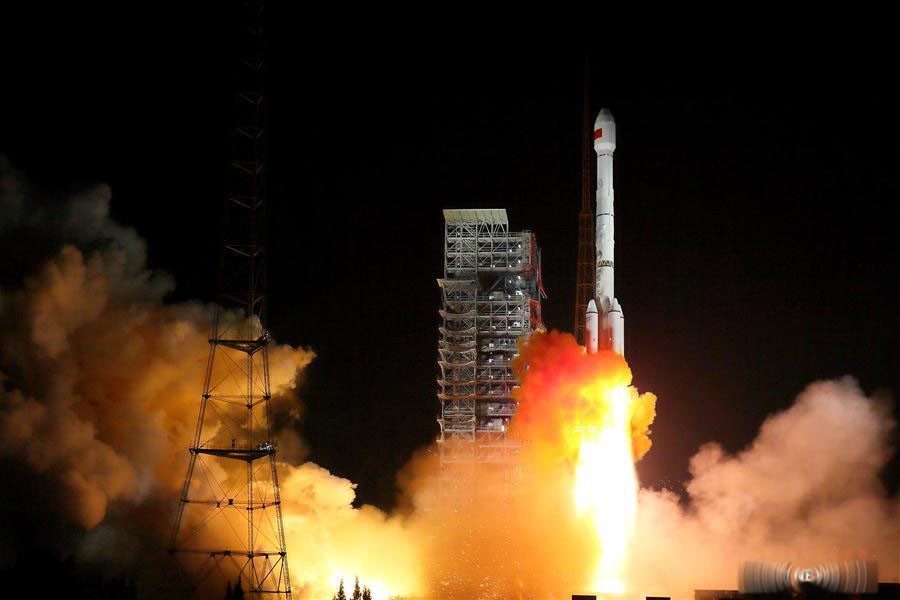 China sends a new Beidou navigation satellite into orbit on a Long March-3A rocket from the Xichang Satellite Launch Center, in the southwestern Sichuan Province on July 10. Xinhua photo