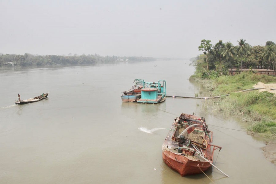 Preventing pollution of Halda river   