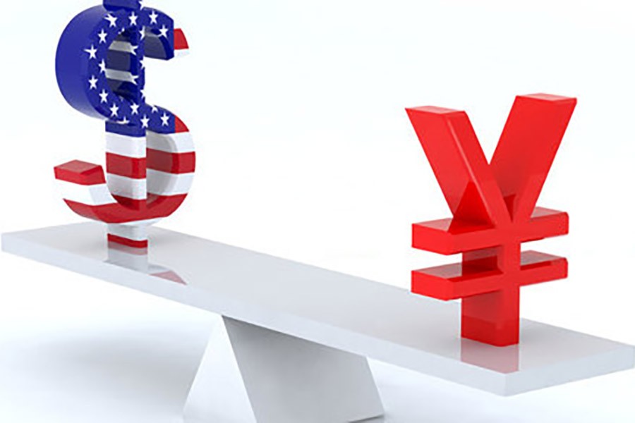 Dollar hits six-month peak against yen