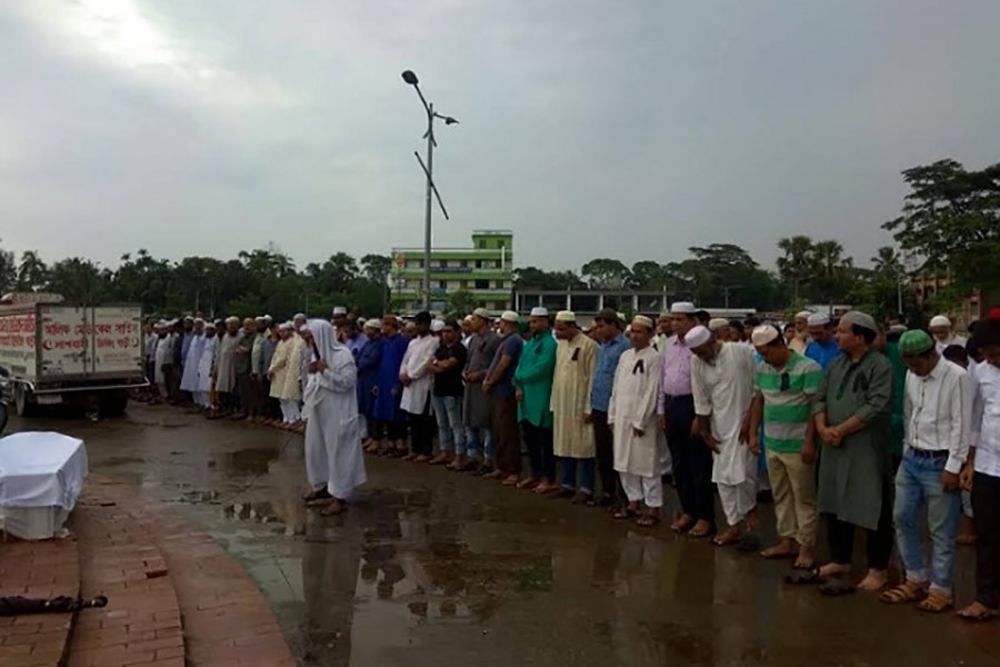 Razib Mir laid to rest in Bhola