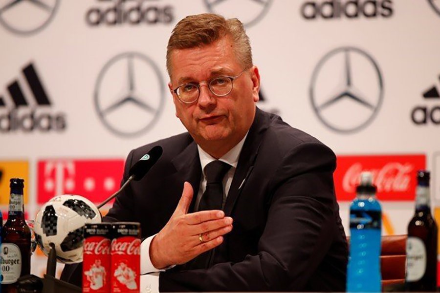 DFB President Reinhard Grindel