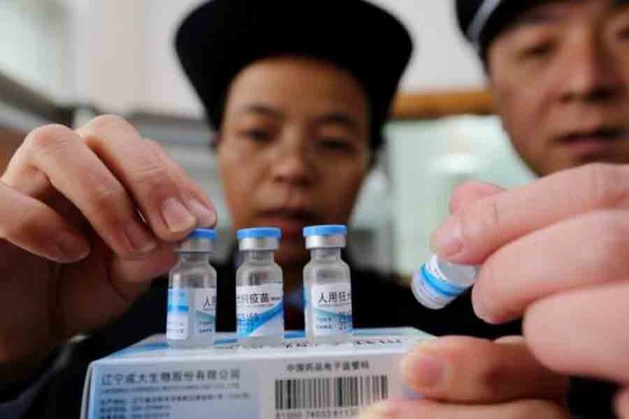 Fears about domestically made vaccines are spreading again in China. EPA photo