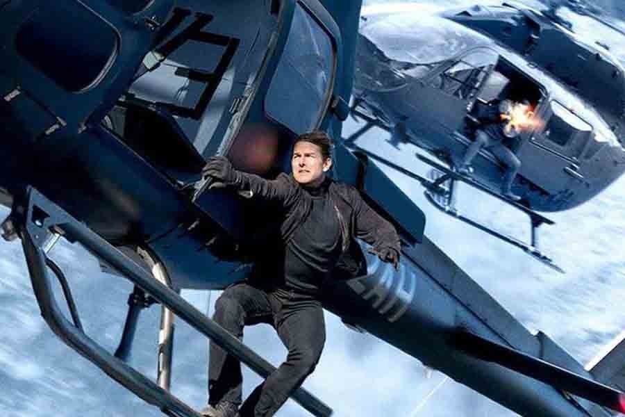 Tom Cruise attempts some of his biggest stunts to date in M:I6. Picture: Paramount