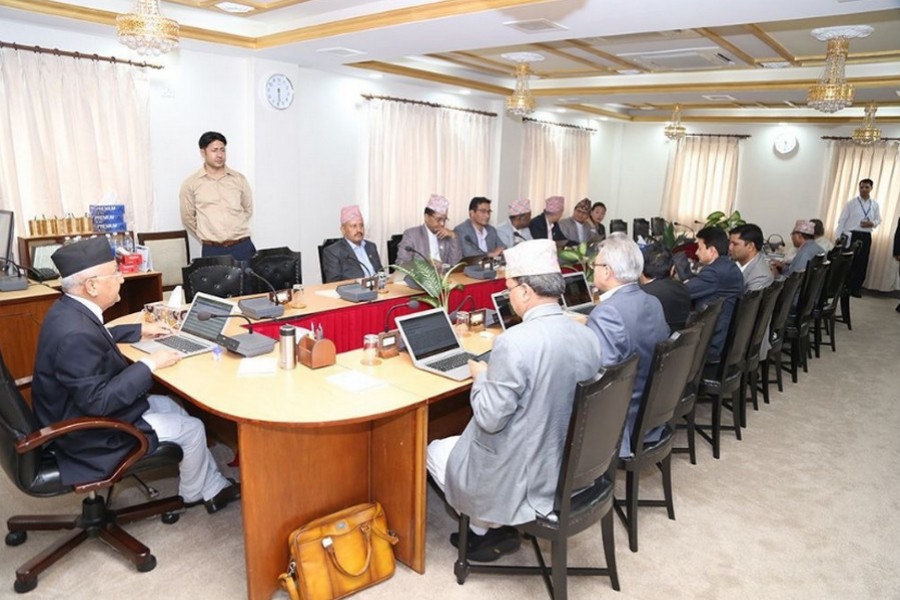 Nepal holds first digital Cabinet meet