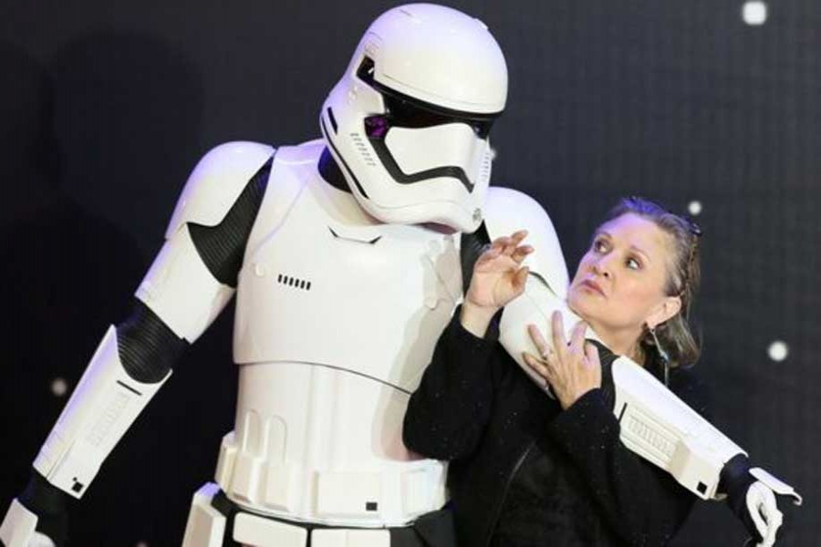 Late Carrie Fisher among Star Wars Episode IX cast