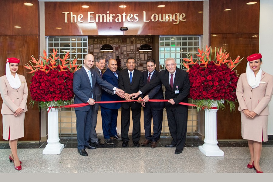 Emirates opens dedicated airport lounge in Cairo