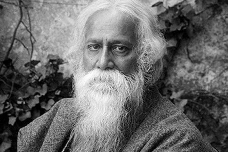 Image of Rabindranath Tagore derived from internet