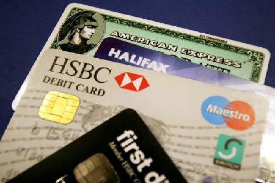 Representational image: A generic picture of some credit cards and debit cards. Reuters/File Photo