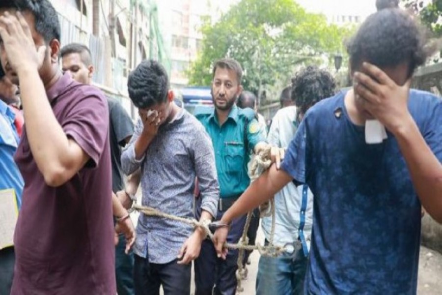 22 private university students land in jail