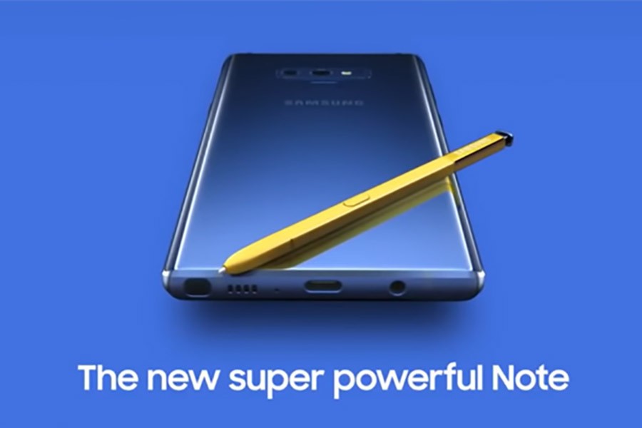 Samsung unveils Note 9