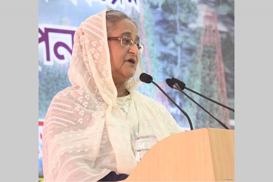 Prime Minister Sheikh Hasina. File Photo