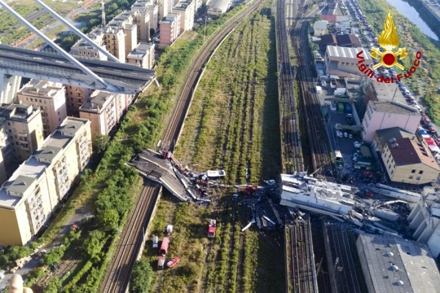 Death toll reaches 39 in Italy bridge collapse