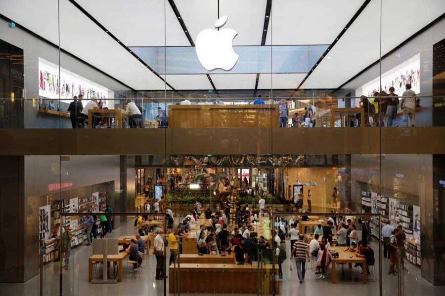 An Apple store is pictured in Istanbul, Turkey August 15, 2018. Reuters