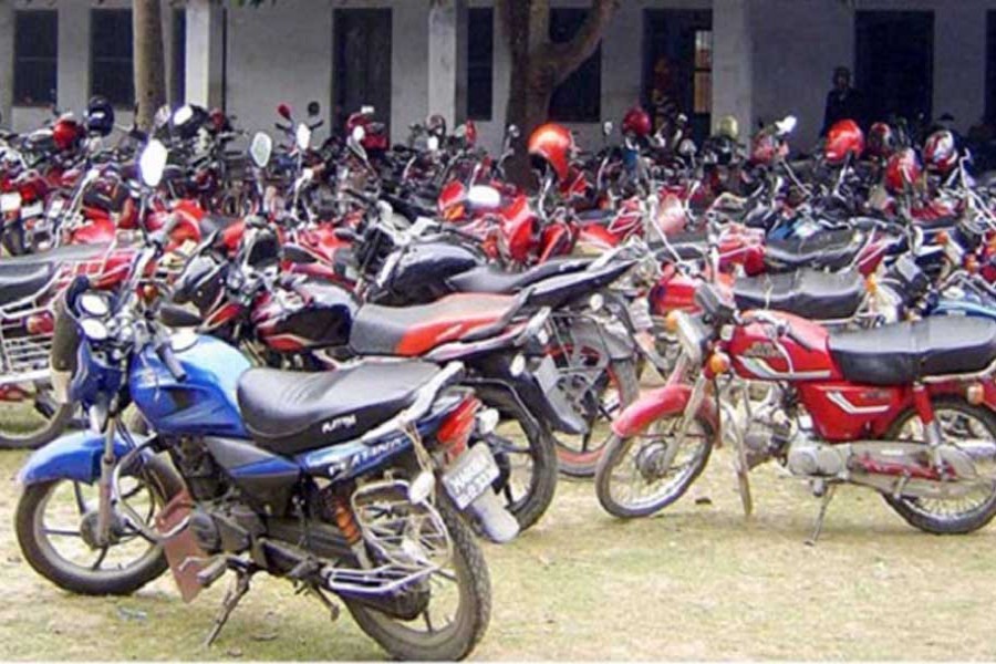 Over 0.21m new motorbikes registered in seven months