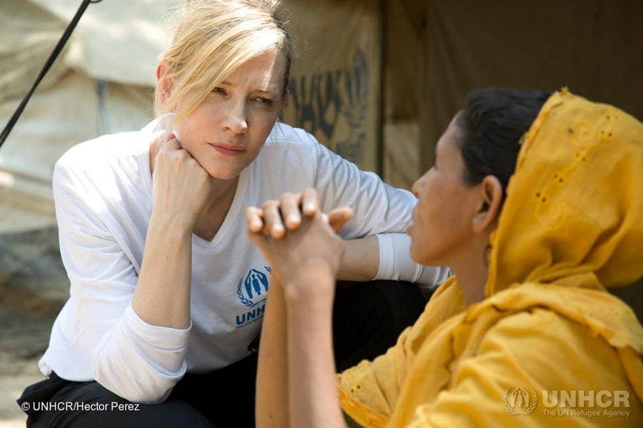 UNHCR envoy Blanchett to brief UNSC on Rohingya issues Aug 28