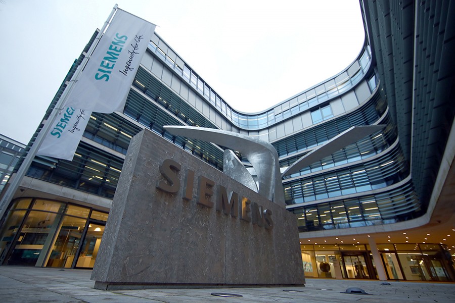 The headquarters of Siemens AG is seen in Munich, Germany on November 9, 2017 — Reuters