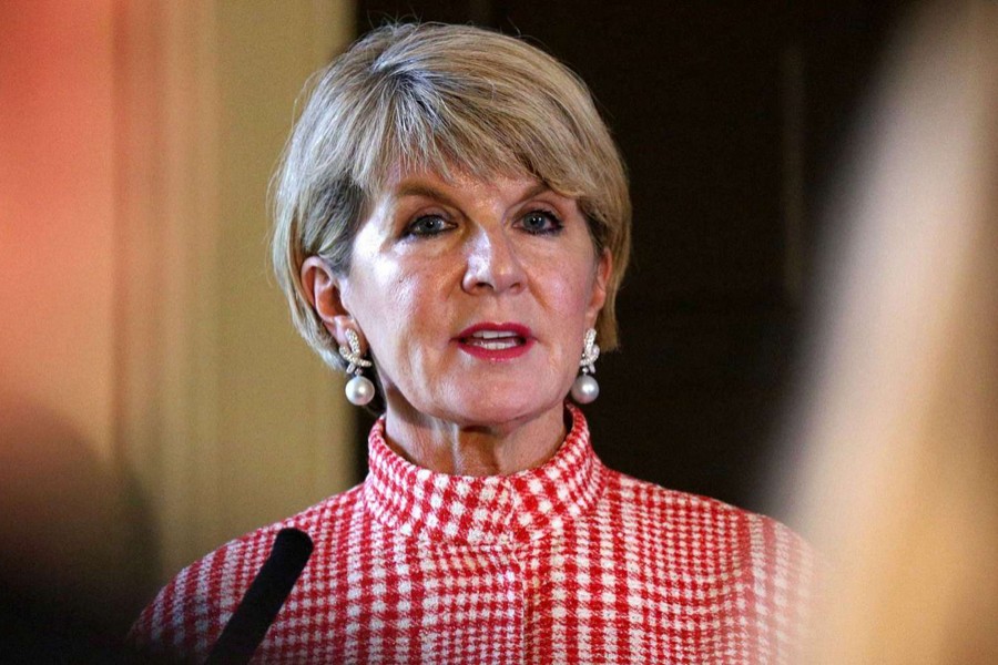 Julie Bishop has resigned from her post as Australia's minister for foreign affairs after deciding not to take part in new Prime Minister Scott Morrison's cabinet. Photo: Collected