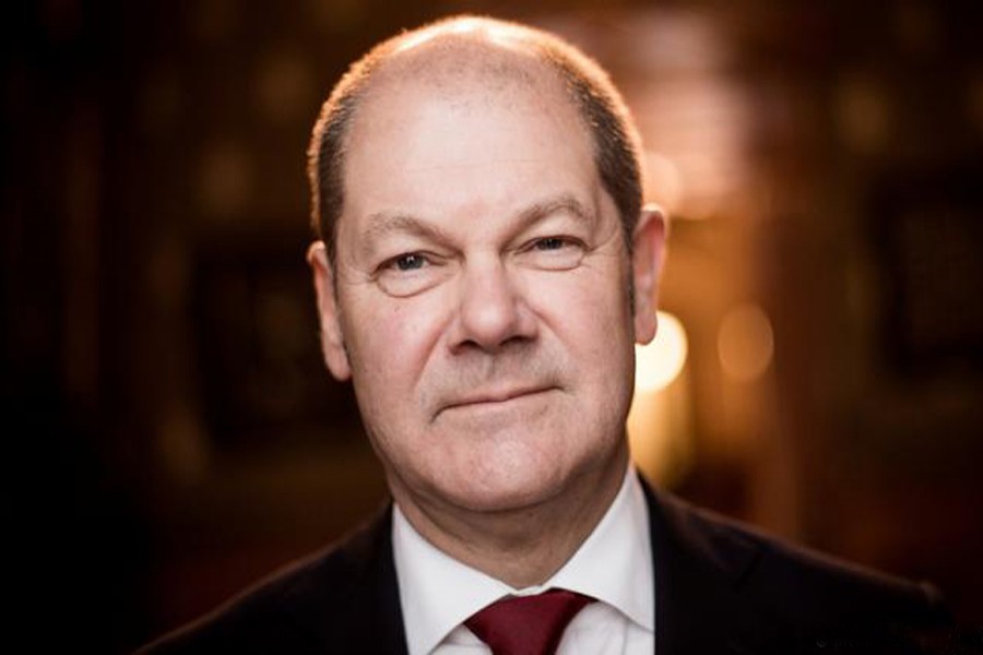 Germany's Finance Minister Olaf Scholz