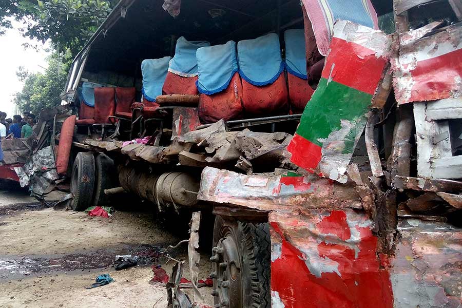 Death toll from Rangpur collision rises to seven