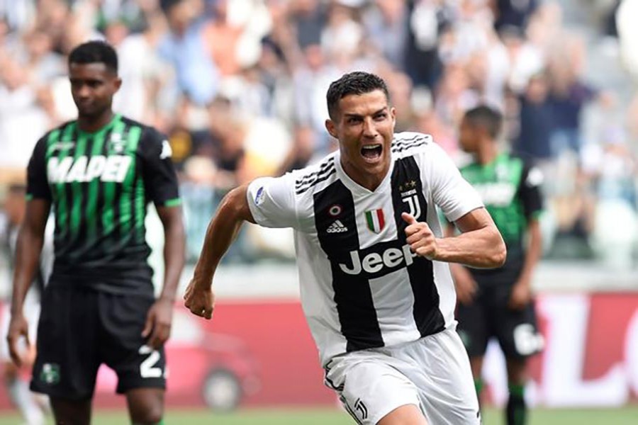 Ronaldo breaks Serie A duck with brace