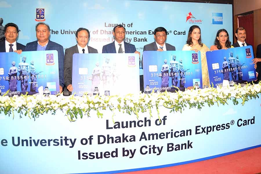 City Bank launches University of Dhaka American Express Card