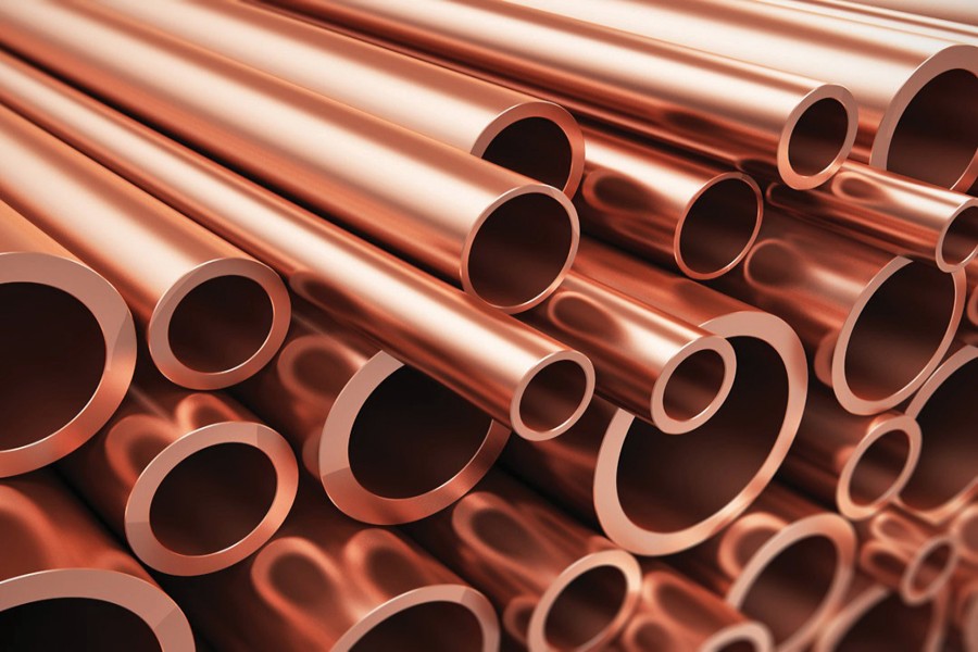 Copper hits six-week high