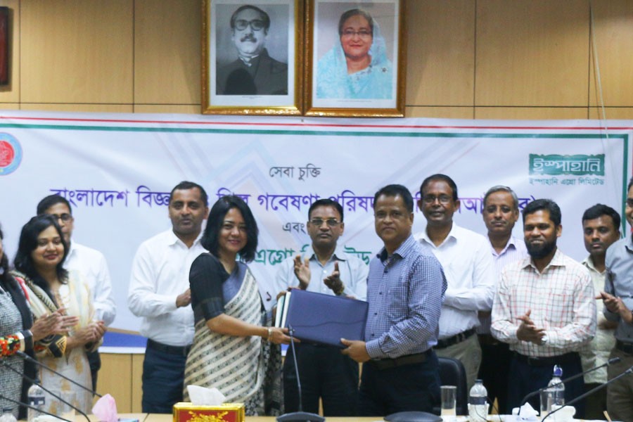 Inspahani Agro signs service agreement with BCSIR