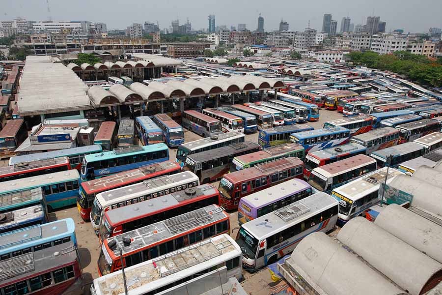 Transport workers call off strike, Mohakhali bus services resume